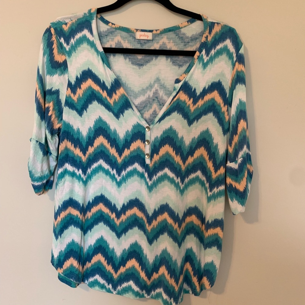 Casual Henley Top